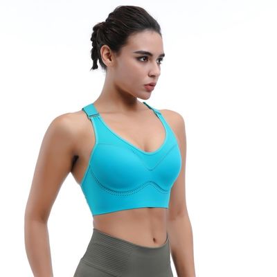 女性用 高インパクトスポーツ ブレスレット 湿度抜き&amp;透気トレーニング トップ